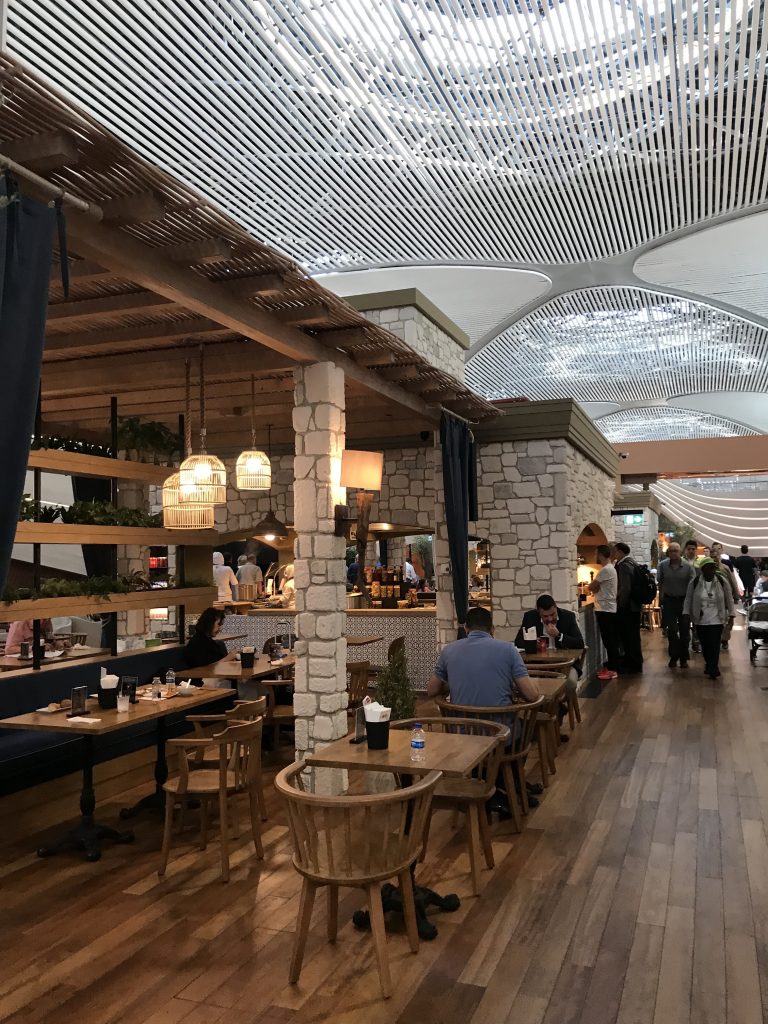 Istanbul Airport lounge