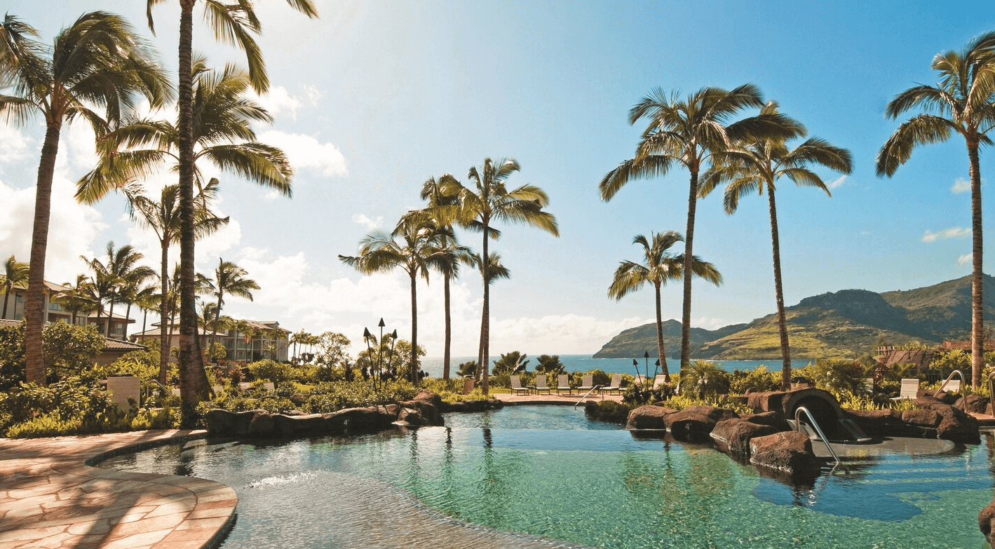 Marriott Kauai Lagoons Kalanipu'u pool