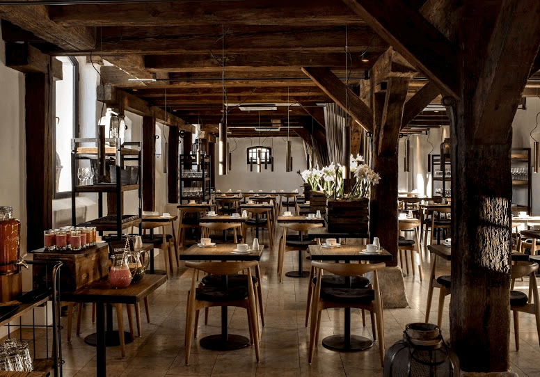 Breakfast room at 71 Nyhavn in Copenhagen