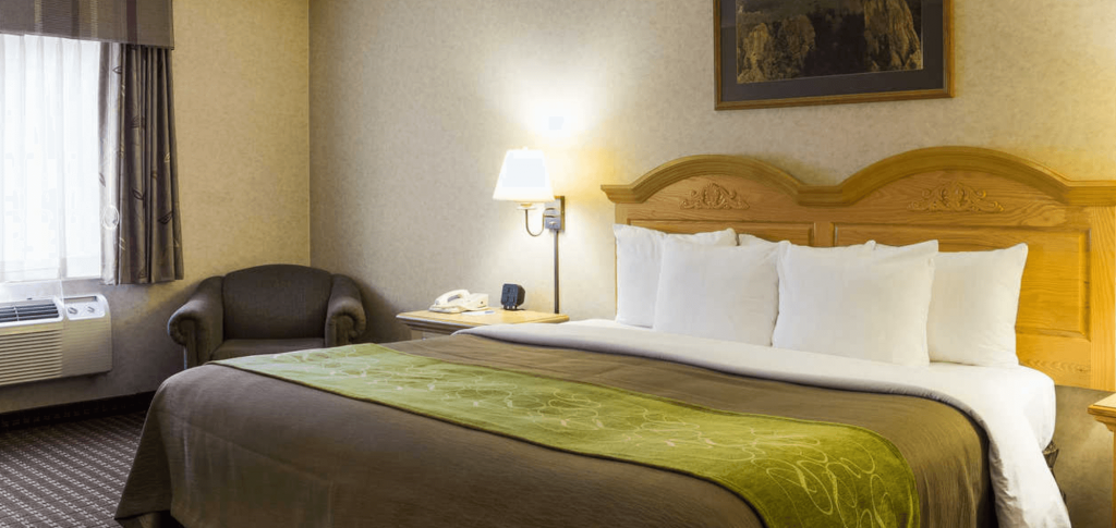 Room at the Comfort Inn in Custer, South Dakota
