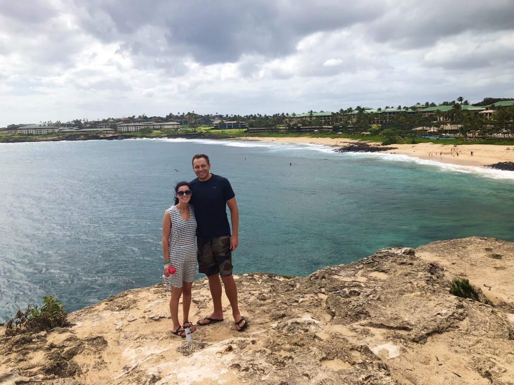 Kauai Grand Hyatt in background