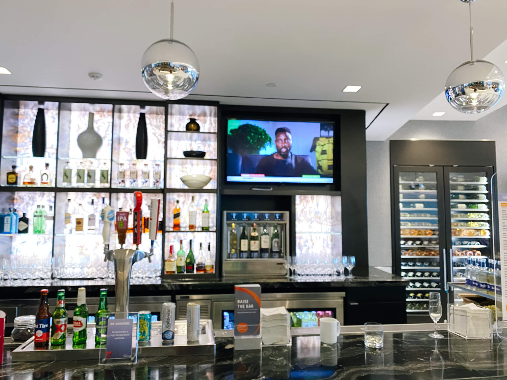 Bar with tv