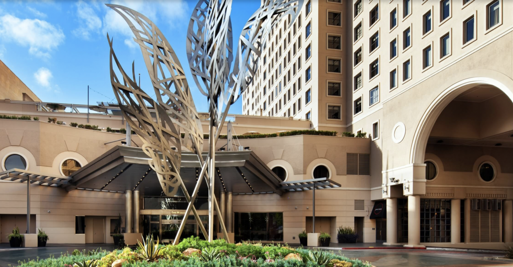 Outside view of Marriott San Diego Gaslamp Quarter Hotel
