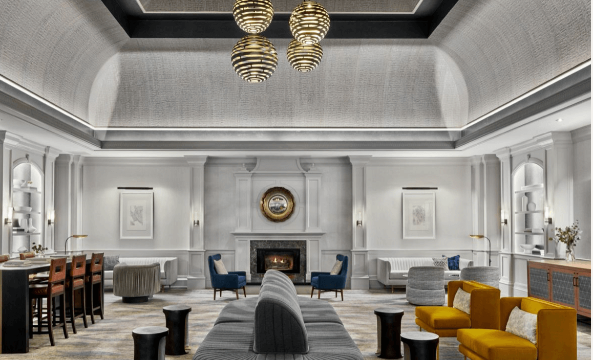 Lobby of Kimpton Monaco in Denver