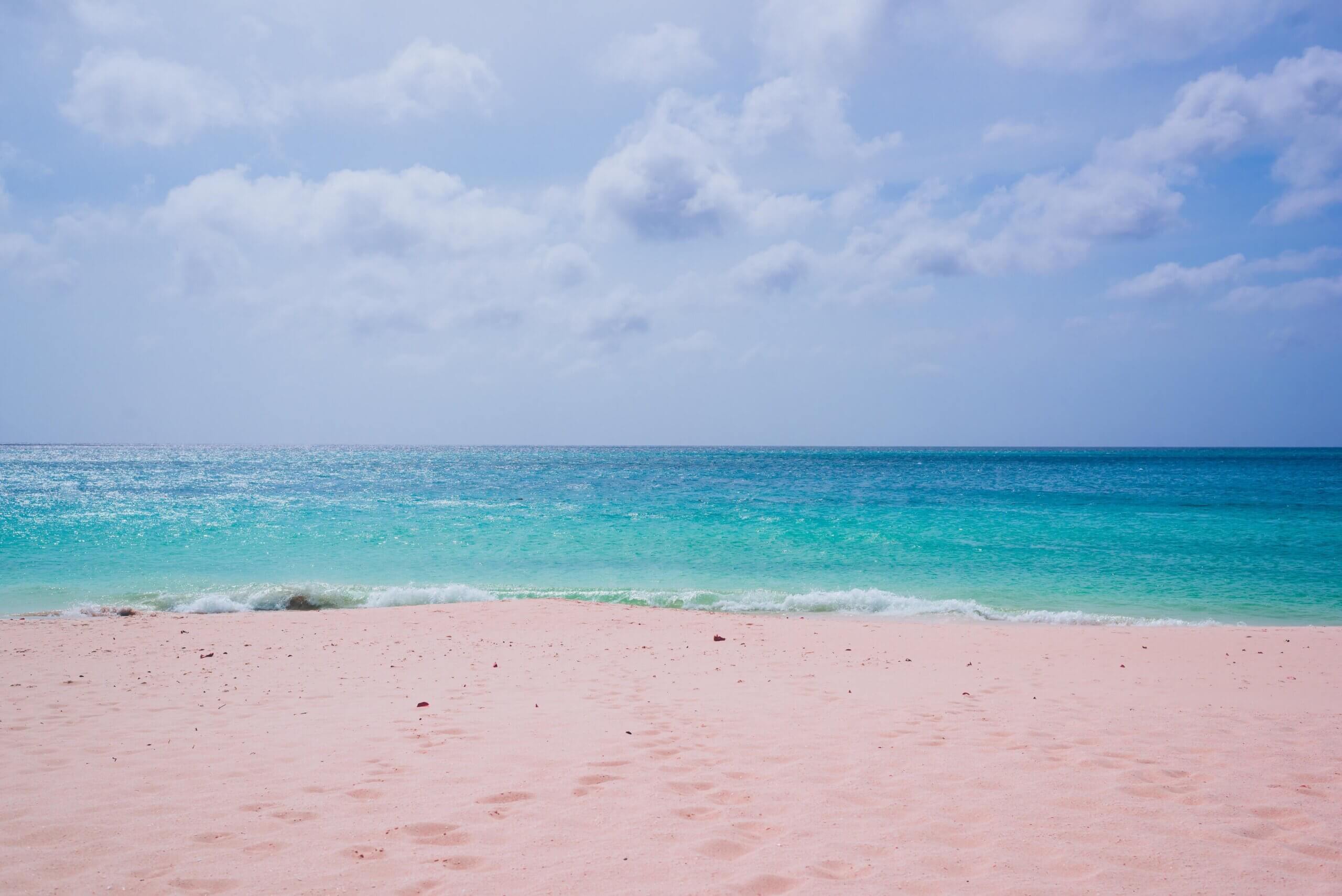 Sand and Turquoise Ocean