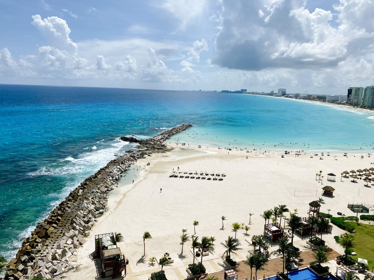 Hyatt Ziva view from balcony