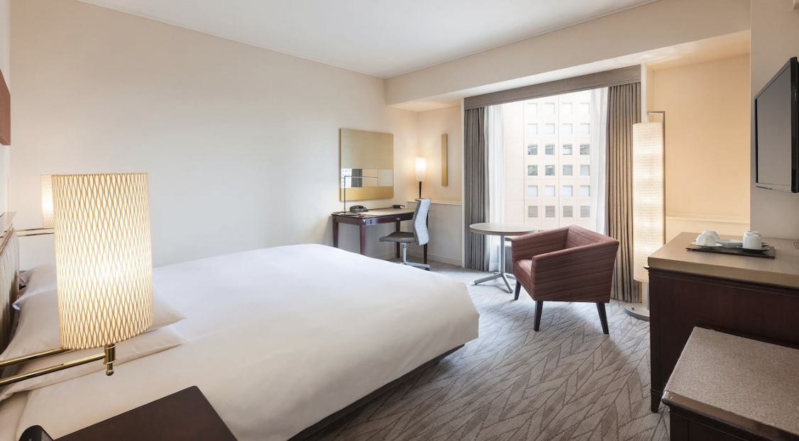 Bedroom Hyatt Regency Tokyo