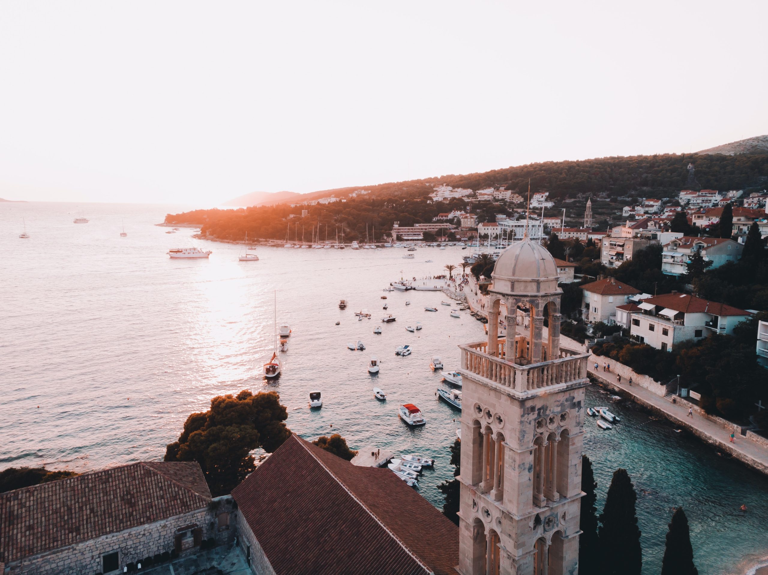 Tower overlooking sea