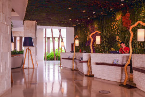 Hyatt Ziva Hotel lobby