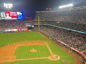 Angels vs Dodgers MLB game