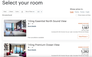 Screenshot Seafire Kimpton stay