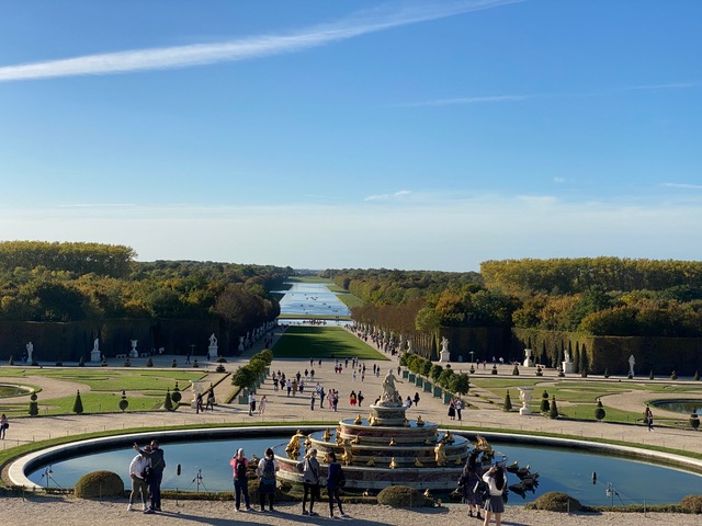 Large gardens with water