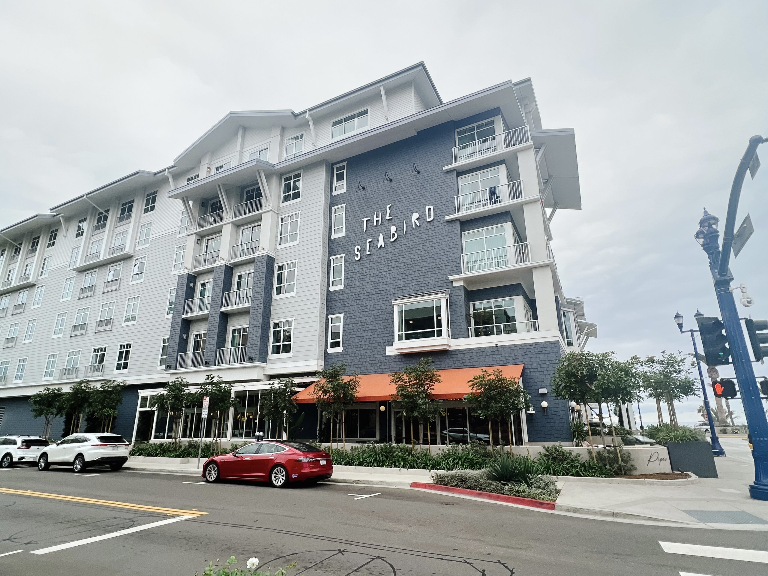 The Seabird resort in oceanside exterior