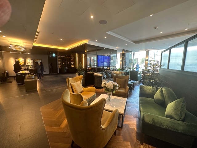 hotel lobby