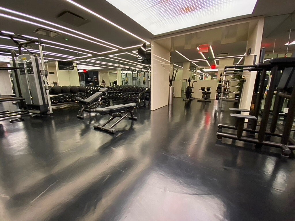 Gym in hotel