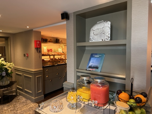 Buffet breakfast in hotel