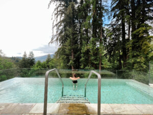 hot tub at Alila Ventana Big Sur