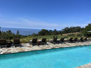 The main pool at Alila Ventana Big Sur
