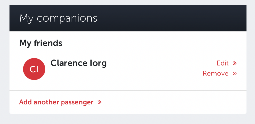 Screenshot Turkish Airlines