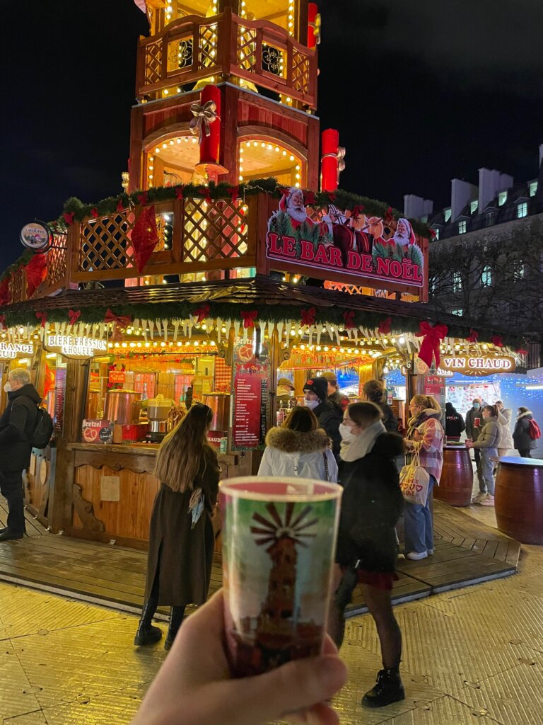Jardin des Tuileries Christmas Market in France, Paris