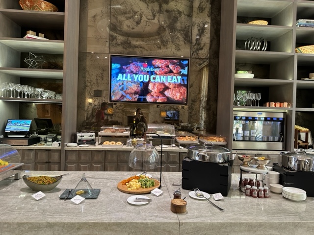 Lobby breakfast in at Canyon Suites in Scottsdale Phoenician Resort