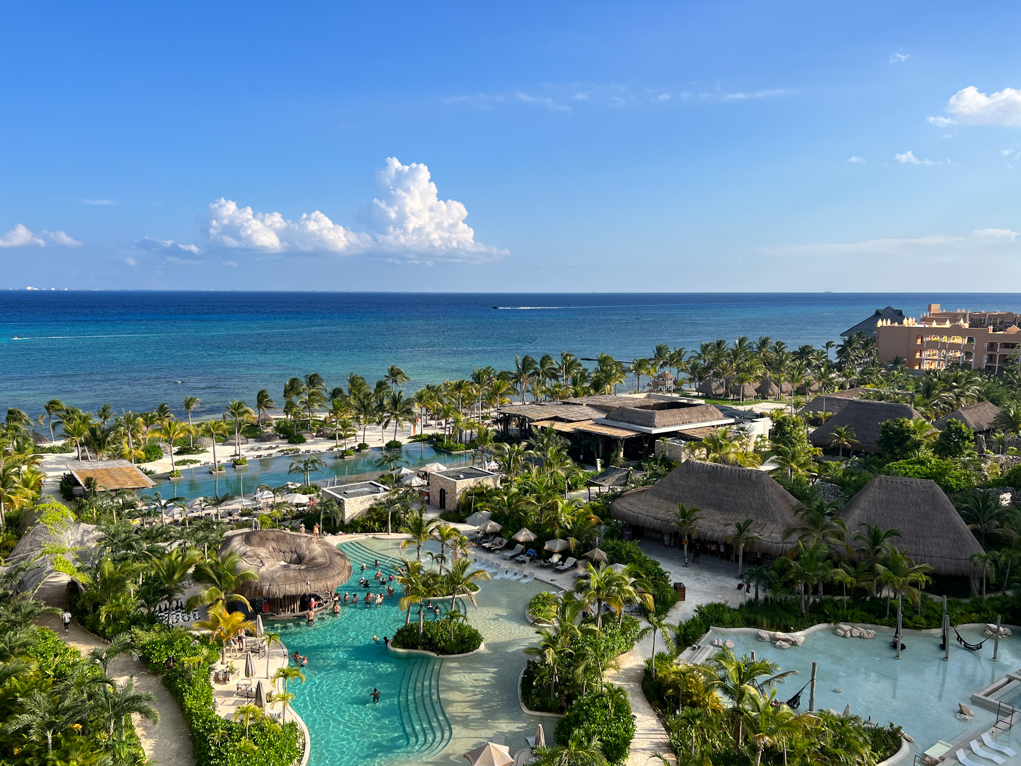 View from room at Impressions Moxché