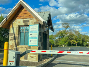 Hyatt Regency Lost Pines entrance gate