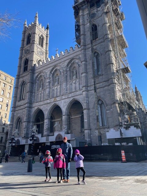 Notre Dame Cathedral in Montreal
