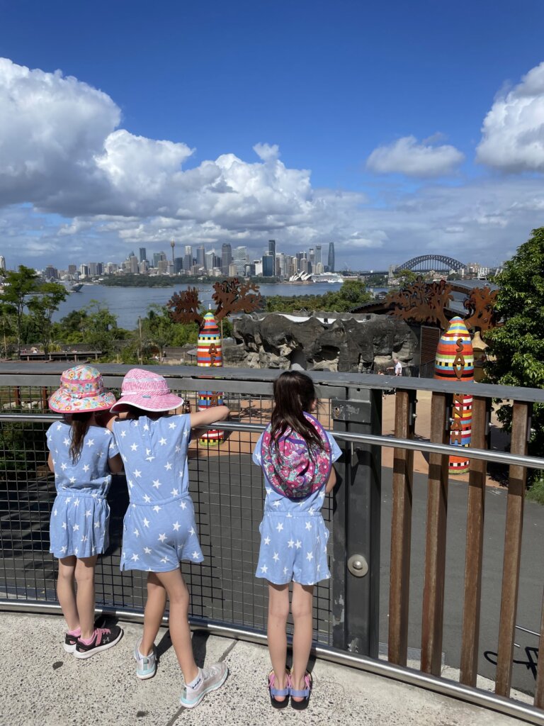 Taronga Zoo view of Sydney Harbor