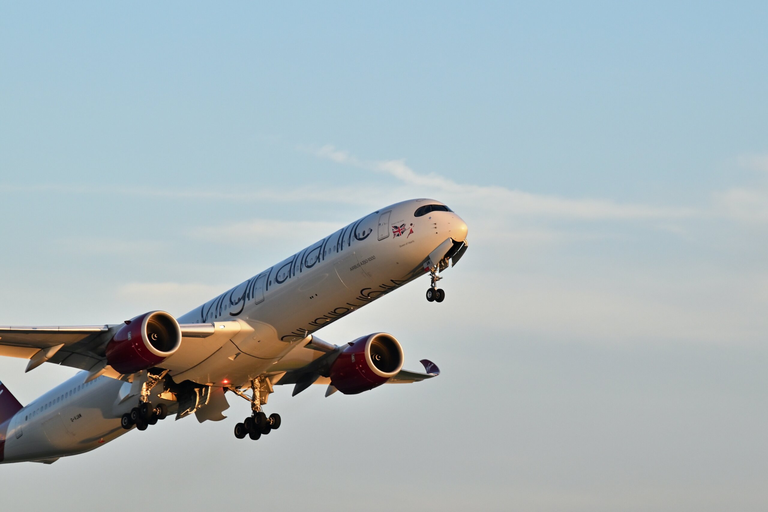 Photo of Virgin Atlantic airplane