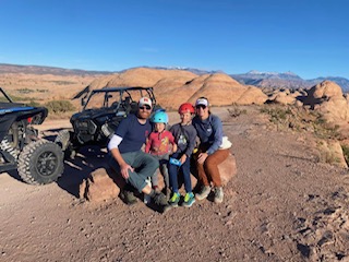 Man and woman at resort