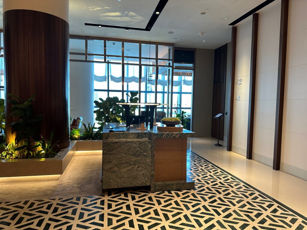 Hotel lobby