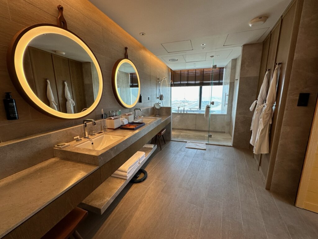 Bathroom in hotel