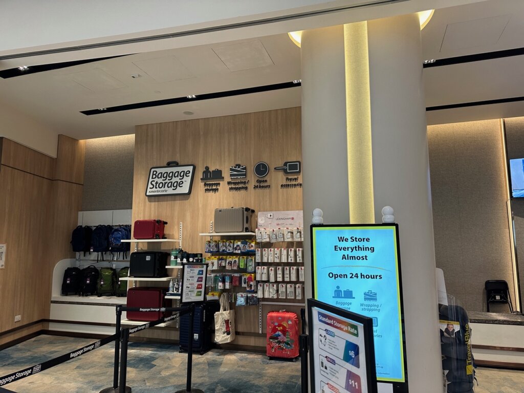 Luggage Storage in Airport