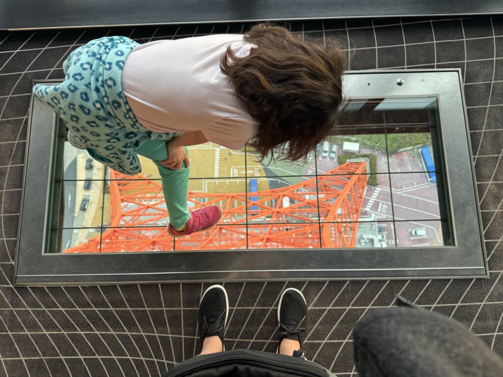 Tokyo Tower - Family trip to Japan on points and miles