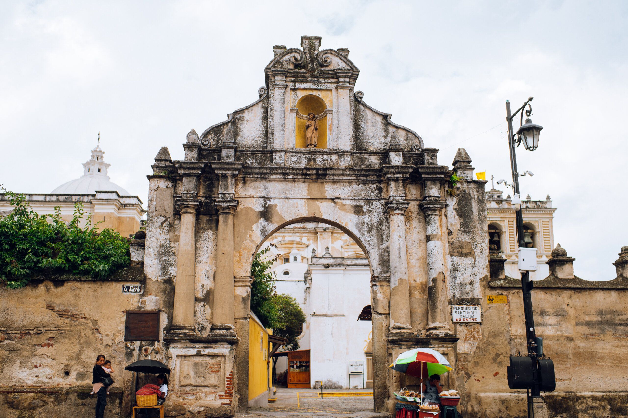 Cathedral ruins in Antigua, Guatemala