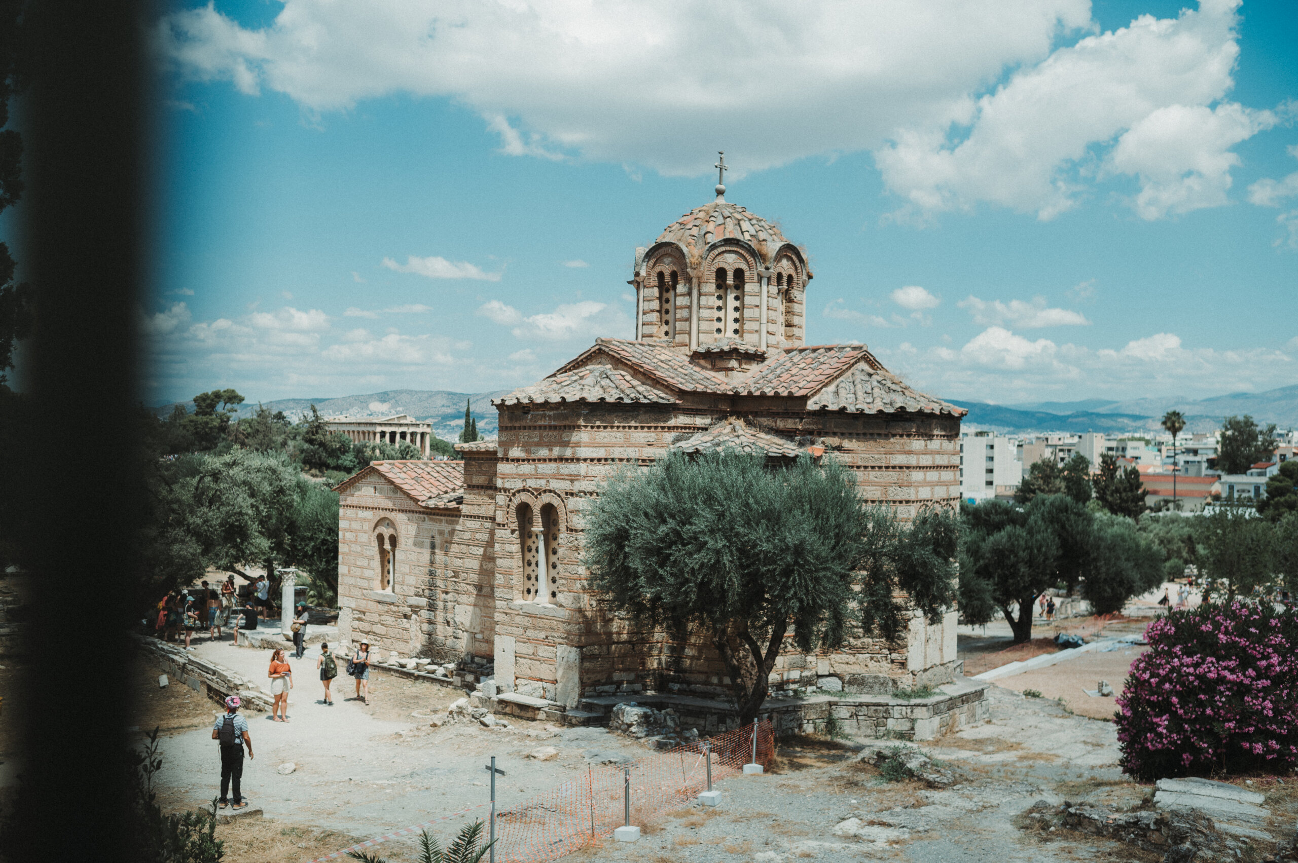 Old Greek Orthodox cathedral in Athens