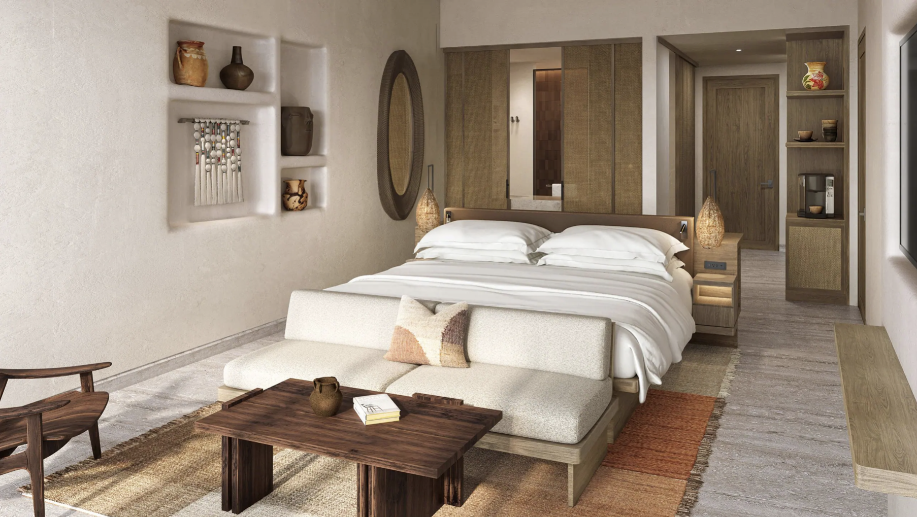 Room at the all new GRAND HYATT LOS CABOS RESORT, GOLF & SPA